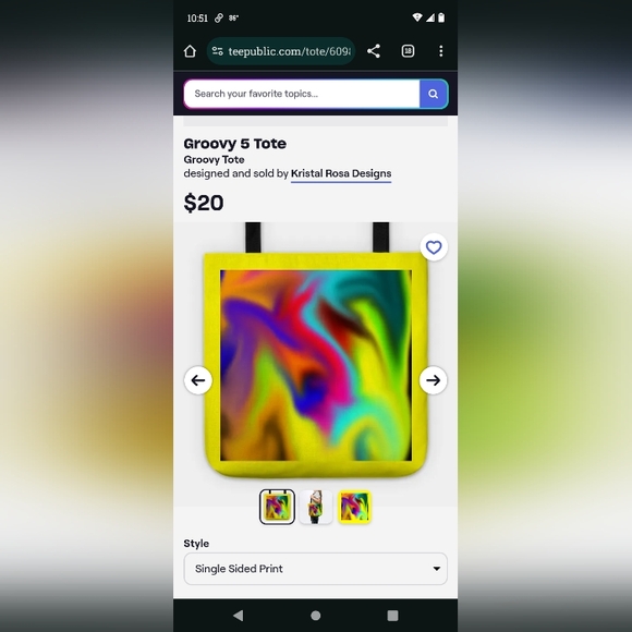 Shop Kristal Rosa Designs @ http://tee.pub/lic/EuzgOFTEQes - Picture 4 of 12